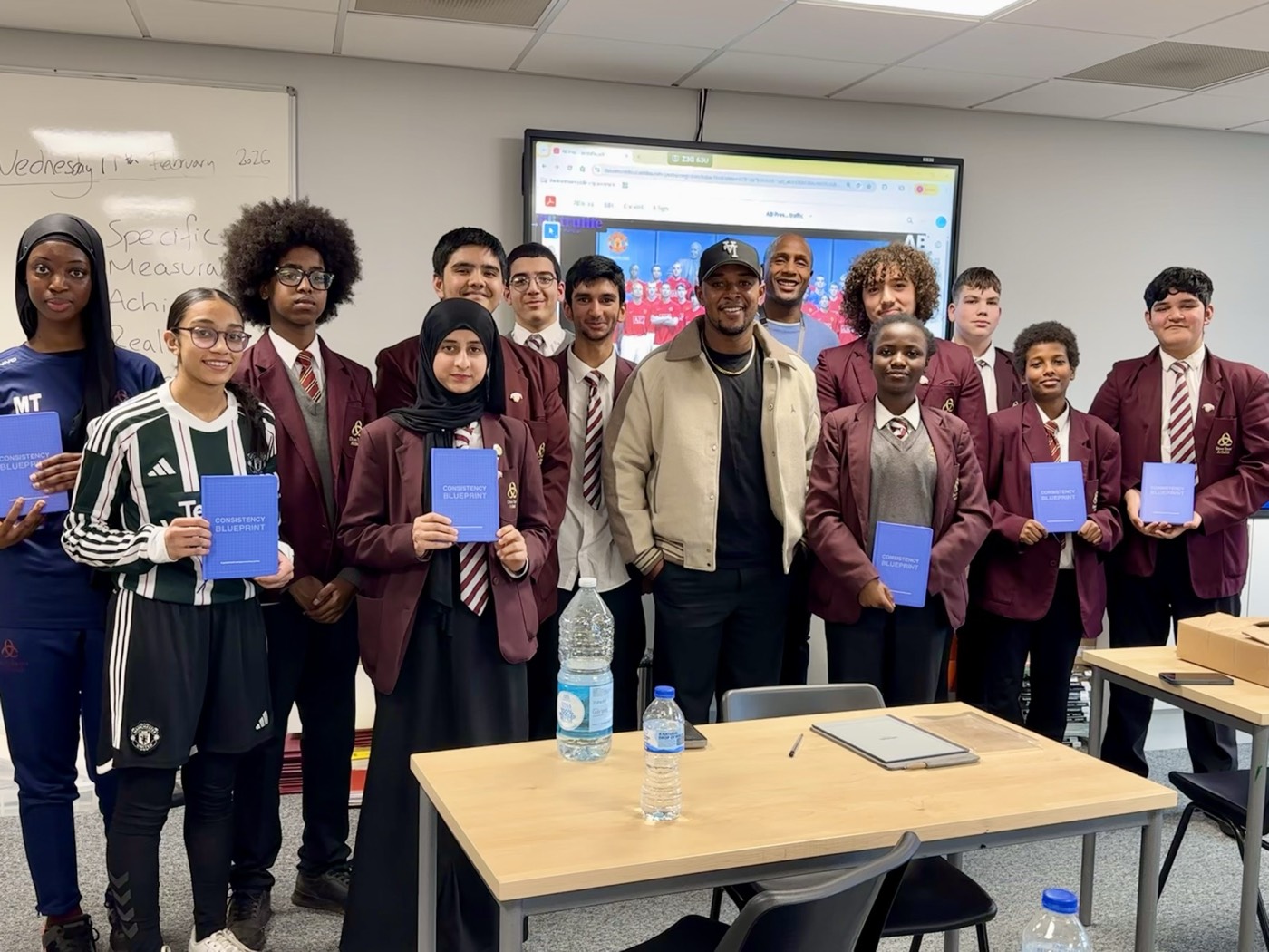 Pupils and mentors together at a Futuremakers enrichment session