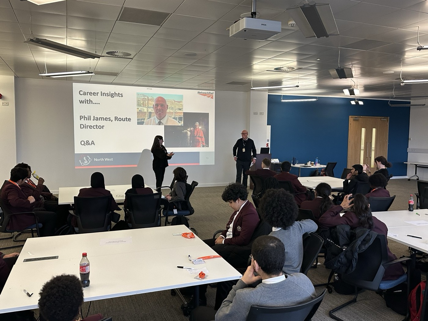Career insights session with a Network Rail route director