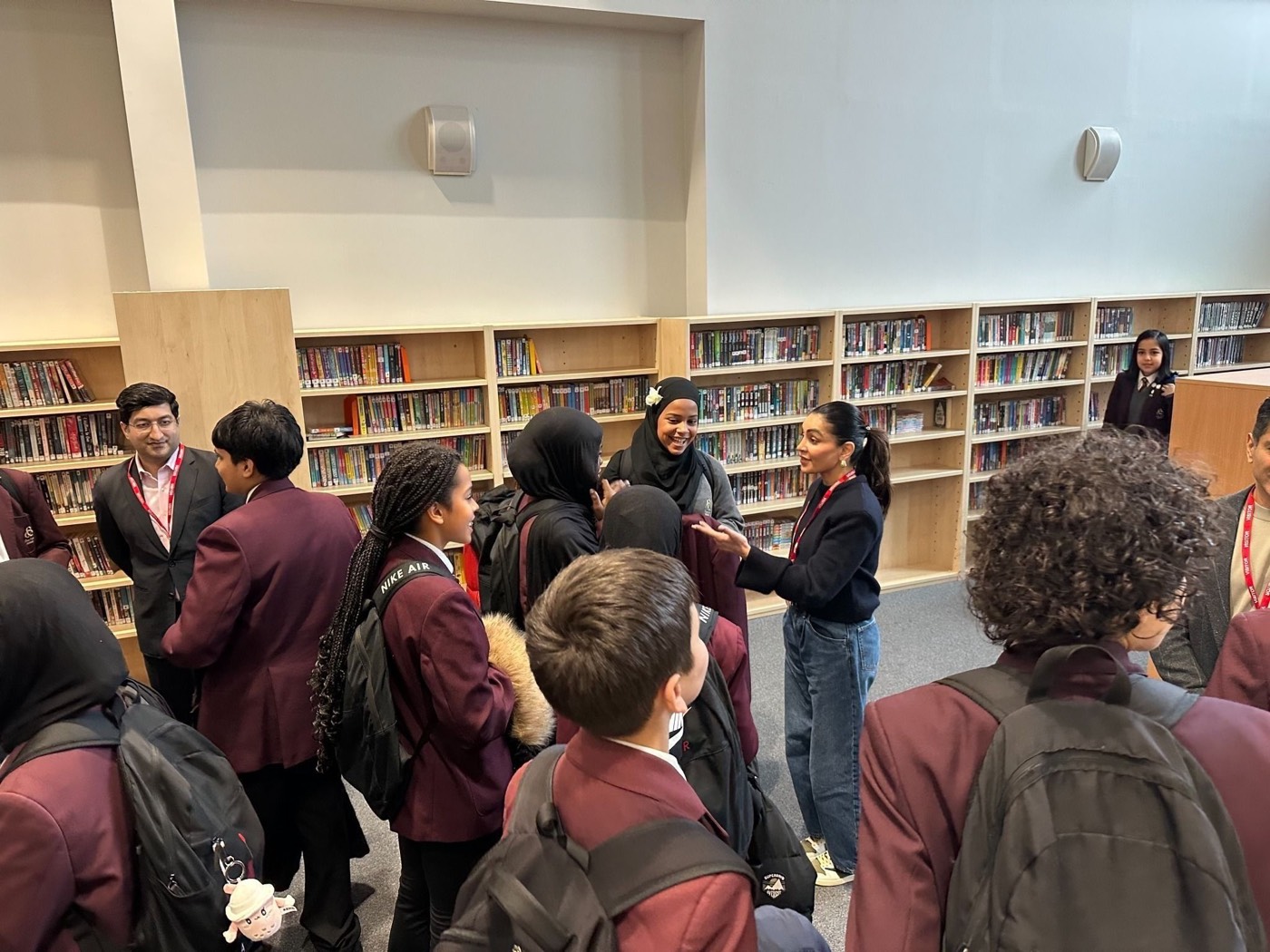 Pupils in discussion during a Futuremakers session at National Careers Week